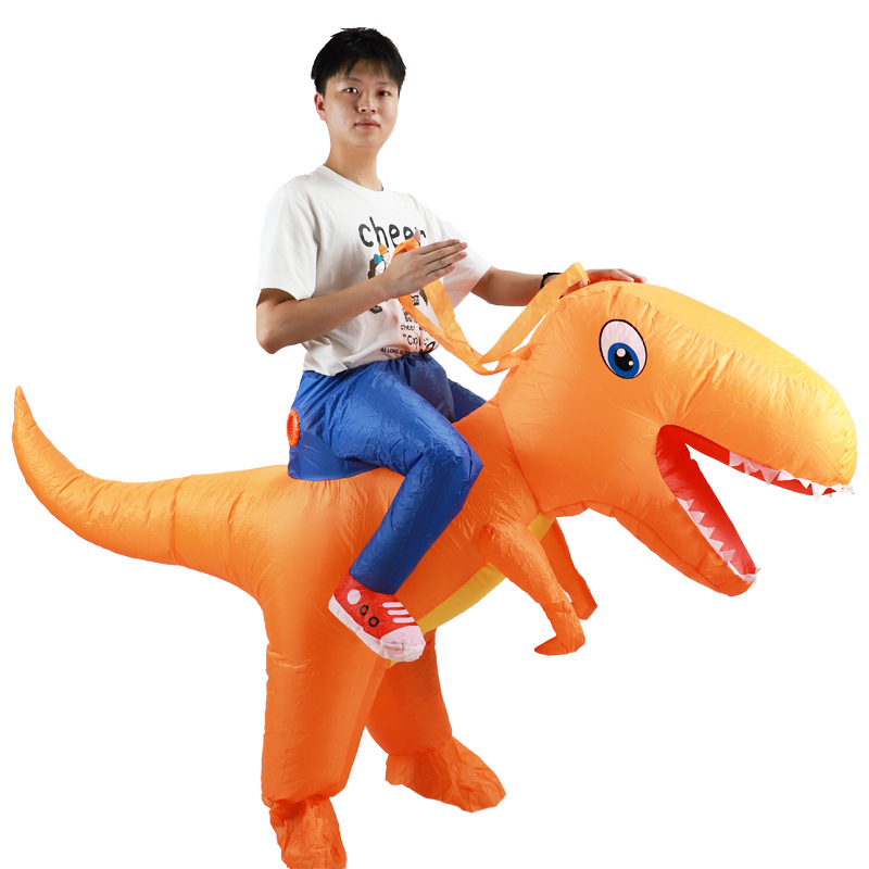 AdultHot Kids Green Inflatable - Inflatable Dinosaur Costume Adult review and price