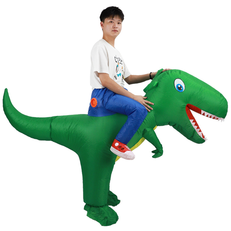 AdultHot Kids Green Inflatable - Inflatable Dinosaur Costume Adult review and price