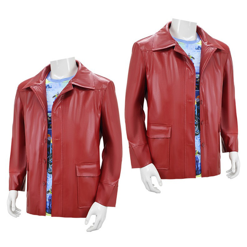 Men Red Leather Jacket Fight C - Glow In The Dark Party Glasses review and price