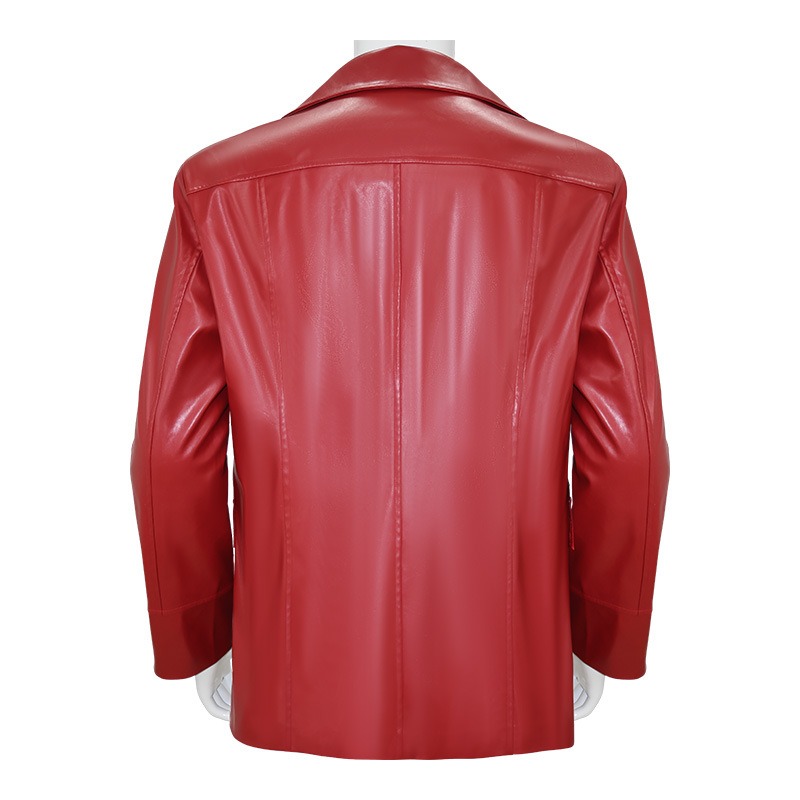 Men Red Leather Jacket Fight C - Glow In The Dark Party Glasses review and price