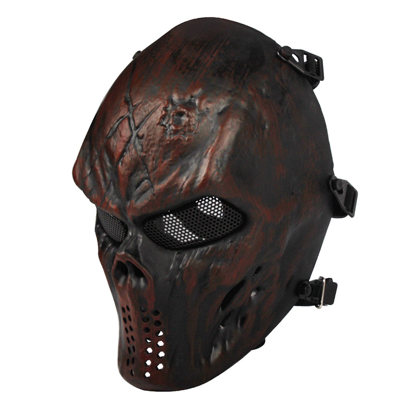 Men's Skull Warrior Mask Cool  - Led Purge Mask Halloween review and price