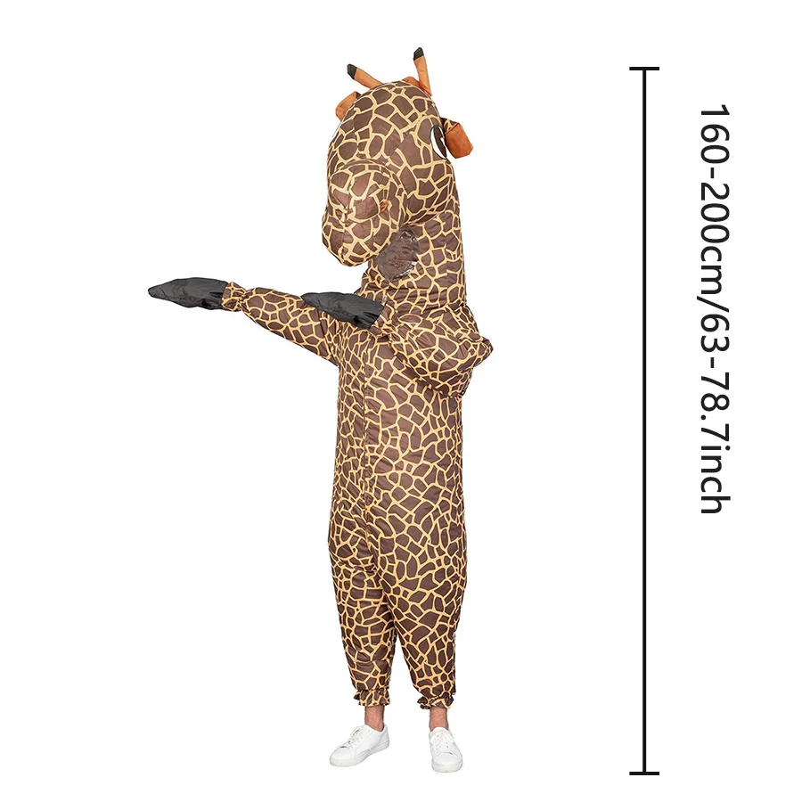 Adult Unisex Giraffe Inflatabl - Inflatable Dinosaur Costume Adult review and price